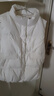 雪中飛羽絨服秋冬短款馬甲女寬松休閑保暖立領(lǐng)背心外套 米白 L 曬單實(shí)拍圖