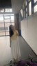 妙奕嘉白色短袖t恤女新款2025年夏季衣服女裝半袖正肩純欲風(fēng)通勤高腰短t 奶杏色U領(lǐng)修身短袖 L 【建議100-120斤】 曬單實(shí)拍圖