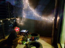 foojo3米30灯LED小彩灯串圣诞装饰生日布置氛围灯带圆球暖色电池款 实拍图