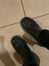 百思图冬季商场同款时尚粗跟加绒烟筒靴切尔西靴女短靴CD755DD2 黑色 35 晒单实拍图