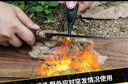 漢道 戶(hù)外刀野外生存刀野營(yíng)隨身鋒利高硬度獵狗生存刀黑色 曬單實(shí)拍圖