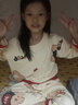 童話(huà)酷酷童裝兒童純棉睡衣女童家居服長(cháng)袖套裝大童春秋款夏季女孩睡衣套裝 杏色 130 碼身高125cm左右50斤內穿 曬單實(shí)拍圖