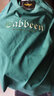 卡賓（CABBEEN）【涼感索羅娜】官方正品潮流短袖T恤男夏季漸變休閑百搭圓領(lǐng)上衣 碧綠色48 XL /180/52 曬單實(shí)拍圖