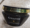 卡诗（KERASTASE）进口黑钻凝时钥源洗发水黑耀臻萃鱼子酱女滋养受损发脆弱毛躁去屑 黑钻钥源发膜75ml(促销装) 实拍图