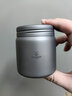銀蟻（SILVERANT） 純鈦茶葉罐茶倉茶桶茶盒茶儲物盒鈦合金戶(hù)外居家用超輕便捷一體成型刻字定制 純鈦茶葉罐（一體成型） 曬單實(shí)拍圖