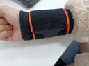 耐力克斯加壓護腕女款工作專(zhuān)用扭傷手腕關(guān)節護套運動(dòng)腱鞘手腕疼鼠標手護具 黑橙款【支撐固定松緊可調】 均碼兩只（左右手通用） 曬單實(shí)拍圖