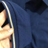 啄木鸟两件装冰丝短袖t恤男夏季薄款男士POLO打底衫弹力透气翻领半袖T恤 灰蓝+藏青 XL(推荐125-140斤） 晒单实拍图