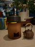 唐豐（TANGFENG）罐罐茶煮茶器戶(hù)外庭院新中式陶罐圍爐煮茶神器碳爐燒水壺煮茶套裝 萌貓直筒碳爐 曬單實(shí)拍圖