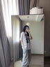 gxmy短袖t恤男學(xué)生休閑套裝夏季新款潮流寬松一整套帥氣搭配衣服男裝 杏色T恤+黃泥直筒褲 XL 115-130斤 曬單實(shí)拍圖