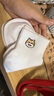 子墨棉品男士襪子狗狗刺繡柴犬柯基卡通可愛中筒襪潮流個(gè)性 白柯基+白二哈+黑柯基+黑二哈 毛巾底加厚款 曬單實(shí)拍圖