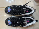 斯凯奇（Skechers）老爹鞋女厚底增高休闲运动鞋子11923/11914黑色/银色BKSL35.0 实拍图