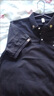 狄帝鯊（DIDISHA）POLO男士短袖T恤翻領(lǐng)帶領(lǐng)高端刺繡冰絲透氣修身休閑上衣男潮夏季 R20-黑色 XL 【115-130斤】 曬單實(shí)拍圖