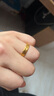 周生生永系列 足金黃金車花情侶對戒款求婚結(jié)婚戒指78210R計價 13圈 - 3.93克(含工費(fèi)100元) 曬單實拍圖