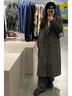 GARNUO羽絨服內膽灰色毛呢外套女冬季新款90白鴨絨正肩西裝加厚呢子大衣 灰色【羽絨內膽】 S【80-100斤】 曬單實(shí)拍圖