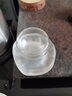 琯玉 古法琉璃冰凍燒茶杯墊日式茶托隔熱加厚玻璃小號(hào)壺承功夫茶具配件 琉璃隨形杯墊 曬單實(shí)拍圖
