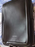 WILLIAMPOLO保羅新款英倫風(fēng)真皮男士背包商務(wù)頭層牛皮雙肩包多功能旅行電腦包 黑色真皮商務(wù)背包 曬單實(shí)拍圖