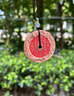 龍虎山發(fā)貨山鬼花錢(qián)吊墜道家真品護身古錢(qián)幣項鏈朱砂八卦銅錢(qián)飾品 祝?？?朱砂天機龍門(mén) 4.5cm 純銅 曬單實(shí)拍圖