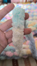 曇蓓漫手織毛毯diy自制毯子彩虹小毯子大粗線(xiàn)手工蓋毯送女友送閨蜜禮物 手織毛毯【制成約90*90cm-4團】 更緊密丨新手易上手丨無(wú)需工具 曬單實(shí)拍圖