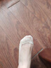 莫代爾船襪女純棉蕾絲短襪硅膠防滑防脫日系大碼夏季薄款淺口隱形襪子女 白色5雙【孔雀翔】 35-39碼 曬單實(shí)拍圖