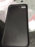 亮龍蘋(píng)果7手機殼超薄磨砂iphone7plus防摔套保護硅膠透明蘋(píng)果7p/8p全包鏡攝像頭8plus 【實(shí)黑色】磨砂裸機手感x防指紋不油膩 蘋(píng)果7plus/8plus 曬單實(shí)拍圖