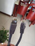 秋葉原（CHOSEAL）六類(lèi)屏蔽網(wǎng)線(xiàn) Cat6類(lèi)千兆8芯雙絞線(xiàn)工程家用電腦寬帶監控跳線(xiàn)成品 六類(lèi)屏蔽8芯灰色 CT600A 3米 曬單實(shí)拍圖