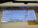 CoolKiller CK98客制化游戏键盘 透明键盘三模全键热插拔gasket结构自定义显示屏键盘 CK98北极熊(军火箱版)-冰刃线性轴 RGB 晒单实拍图
