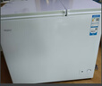 海爾（Haier）大冰柜家用冷藏冷凍兩用雙溫雙箱蝴蝶形雙開(kāi)門(mén)冷凍柜保鮮小型商用大容量臥式冰箱大型雪糕飲料冷柜210升一邊冷凍一邊冷藏一級節能200升以上 曬單實(shí)拍圖
