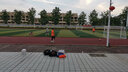 卡爾美（KELME）青少年足球服套裝男學(xué)生專業(yè)組隊(duì)比賽球服男女童可定制球衣 熒光橙 110 CM 曬單實(shí)拍圖