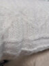 ERTN羊絨衫女100%山羊絨2025年新款半高領(lǐng)螺紋花加厚毛衣時(shí)尚打底衫冬 白色（升級禮盒包裝） XL （120-130） 曬單實(shí)拍圖