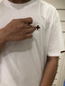 PRIDEME小眾設(shè)計感高端冰絲光棉白色t恤男短袖修身夏季薄款休閑半袖男士 MG24045-白色 M 【體重建議：100-120斤】 曬單實拍圖