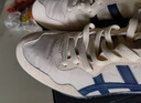 Onitsuka Tiger鬼塚虎男女運動(dòng)休閑鞋百搭輕便透氣休閑鞋子SERRANO? 米色/深藍色 40.5 曬單實(shí)拍圖