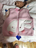 迷你巴拉（minibala）【絨絨衣】冬新款男女童雙面暖馬甲可愛(ài)保暖毛絨背心 粉紅60033 80 曬單實(shí)拍圖