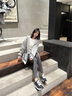 ASH女鞋2025春季新款LAIKA飛織運(yùn)動(dòng)鞋女厚底增高輕便透氣百搭休閑鞋 黑色 37 曬單實(shí)拍圖