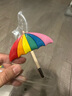 默然諾爾彩虹掛鉤冰箱貼磁吸收納玻璃面板粘膠創(chuàng)意熱氣球雨傘側(cè)面吸鐵 只能掛輕的東西衣服包不行 中 曬單實拍圖