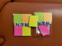 N次貼(STICKN)32043 四色熒光便條紙/便利貼/百事貼（38*50mm）3袋/包 曬單實(shí)拍圖