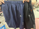 NBAL劉畊宏同款運動(dòng)套裝男士夏季短袖T恤短褲速干T大碼跑步健身兩件套 藍灰色兩件套 2XL 曬單實(shí)拍圖