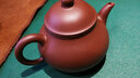 吉羊【斗茶小壺】紫砂壺功夫茶具純手工茶壺 宜興原礦高潘壺120ml 紫泥 曬單實(shí)拍圖