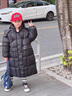 G.DUCKKIDS童裝女童羽絨服冬季2023新款兒童外套白鴨絨長款過膝衣服女孩上衣 黑色【高品質(zhì)棉服】 140尺碼9~10歲【130-140cm】 曬單實(shí)拍圖