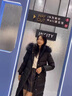 皮爾卡丹（pierre cardin）長(cháng)款羽絨服女2024年新款冬季時(shí)尚韓版過(guò)膝大毛領(lǐng)超長(cháng)加長(cháng)加厚 黑色 / 清針大毛領(lǐng) S 80-100左右 曬單實(shí)拍圖