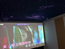 鯨米（JINGMI）透聲投影幕布K12編織透聲150英寸專業(yè)4K家用影院影音室壁掛窄邊畫框投影儀幕布 曬單實(shí)拍圖