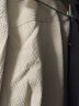 GXG男装 城市定义华夫格肌理易打理中廓宽松休闲衬衫2023秋季 灰咖色 170/M 实拍图
