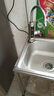 新飛電熱水龍頭速熱即熱式電熱水器快加熱廚房寶家用冷熱兩用洗碗 【升級觸屏恒溫】不銹鋼 曬單實(shí)拍圖