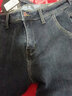 花花公子（PLAYBOY）牛仔褲男春夏季褲子男士休閑褲韓版直筒寬松彈力潮牌男褲 曬單實(shí)拍圖