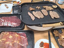 游牧御品 歡聚烤肉套餐2.3斤 6種部位帶蘸料 嫩肩上腦肋條牛肉粒燒烤食材 曬單實拍圖