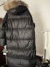朗姿【尖貨補單 明星同款】霍爾多巴吉鵝絨冬季中長(cháng)狐貍毛領(lǐng)羽絨服 黑色2 S 曬單實(shí)拍圖