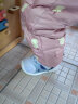 基诺浦（ginoble）学步鞋8-18个月2023冬季男女软底儿童鞋加绒加厚棉鞋GB2138 深蓝/灰蓝色/氙蓝色 120mm 脚长11.6-12.4cm 实拍图