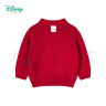迪士尼童装男童红色毛衣米奇针织套头上衣儿童衣服 大红 4岁/身高110cm 实拍图