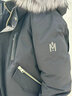 MACKAGE【七夕】MACKAGE男士 DIXON短款拆卸連帽經(jīng)典流行保暖休閑羽絨服 黑色-銀狐毛領(lǐng) 38 （推薦170CM-180CM） 曬單實(shí)拍圖