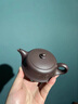 璽翰雅（ROYHOYE）宜興紫砂壺名家純全手工泡茶壺周小明紫泥曲壺家用原礦功夫茶具 國高工周小明作品 曬單實(shí)拍圖
