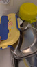 樂(lè)扣樂(lè)扣（LOCK&LOCK）316不銹鋼飯盒四分格初高中小學(xué)生專(zhuān)用食品級(jí)餐盤(pán)大容量便當(dāng)餐盒 黃色【湯碗+餐具+餐包】1500ml 曬單實(shí)拍圖